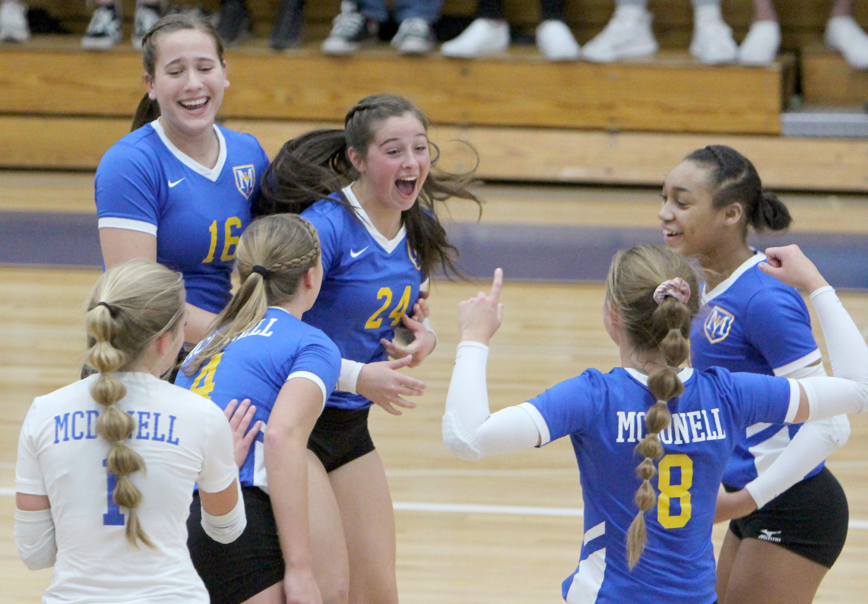 Eau Claire Immanuel Lutheran at McDonell volleyball 10-26-19
